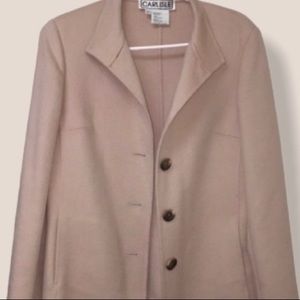 Carlisle pink wool jacket